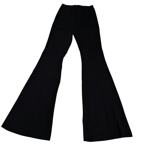 MOTHER Denim - Mother Womens Black Flare Leg Trouser Elastic Waist Pants, Size XS